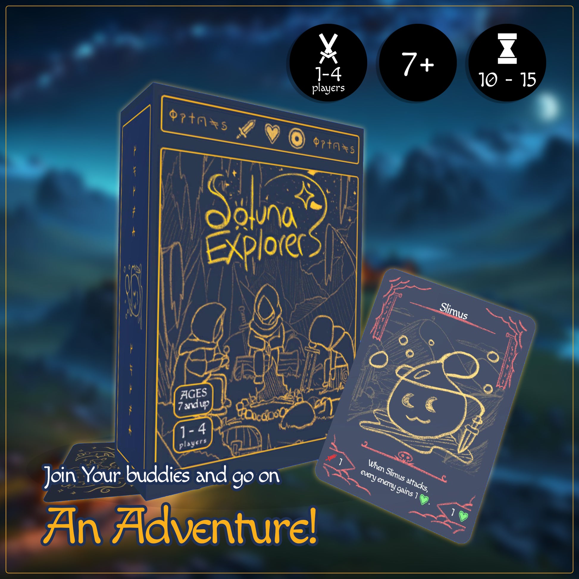 Soluna Explorers: The Card Game